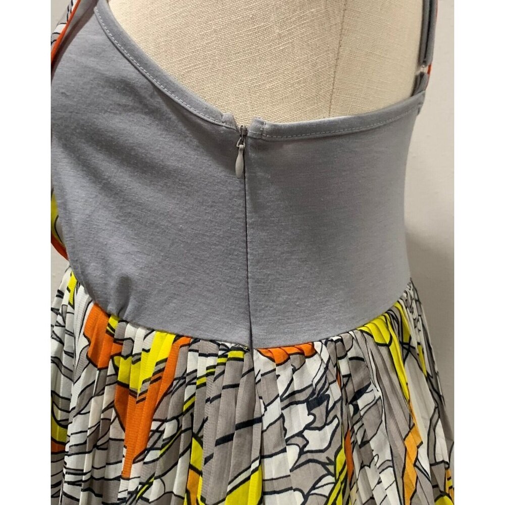 Pura Vida Dress Size 6 Side Zip Embroidered Lace Trim Floral Multicolor Vibrant - Picture 10 of 16